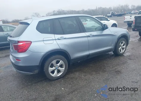 2011 BMW X3 xDrive28I from USA, damaged, VIN 5UXWX5C57BL705677